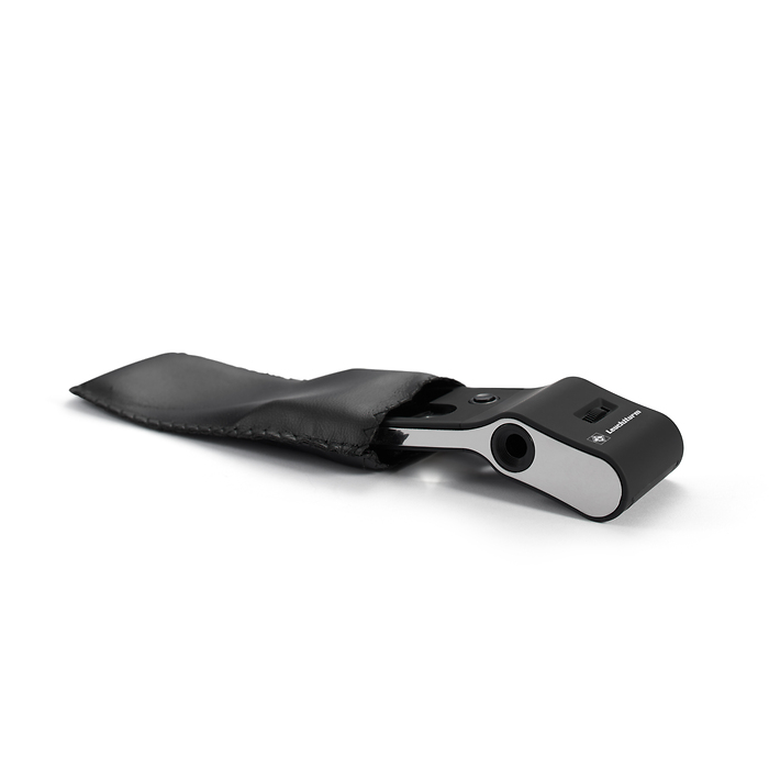 Loupe de poche '6 en 1', grossit 15x, avec éclairage