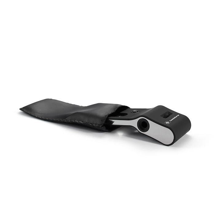 Loupe de poche '6 en 1', grossit 15x, avec éclairage