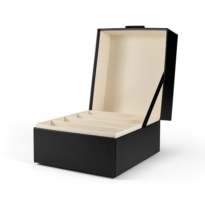 Boîte de rangement Logik, format intérieur 220 x 168 mm, noir