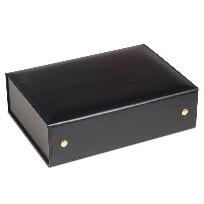 Coffret Tablo, vide, pour 10 plateaux (format L), noir