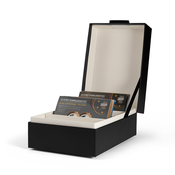 Boîte de rangement Logik, format intérieur 168 x 120 mm, noir