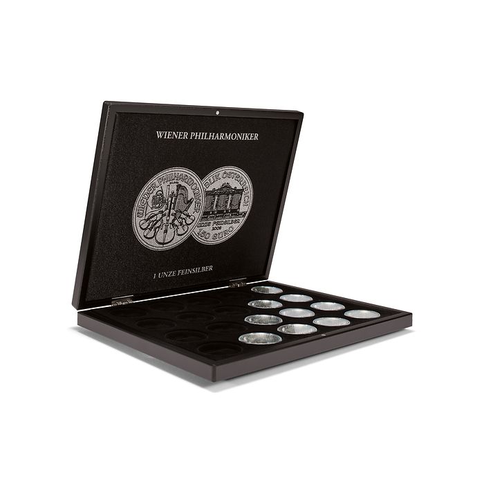 Volterra Uno - Coffret pour 20 pièces en argent « Wiener Philharmoniker » en capsules