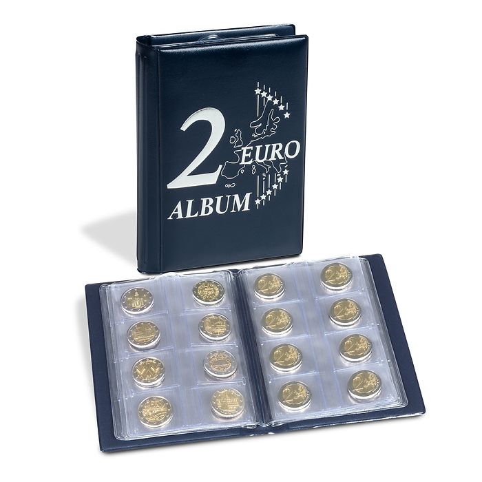 Album de poche Route 2-Euro pour 48 pièces de 2 Euros
