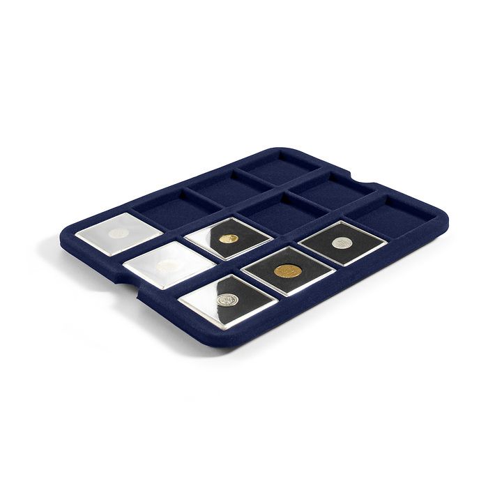 Mazzola Tableau pour 12 Quadrum capsules, bleu