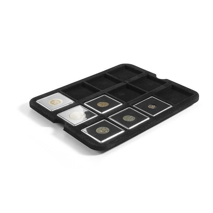 Mazzola Tableau pour 12 Quadrum capsules, noir