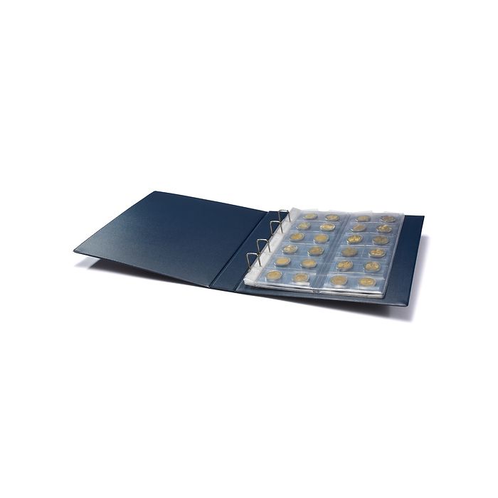Reliure à anneaux Optima Easy, bleu