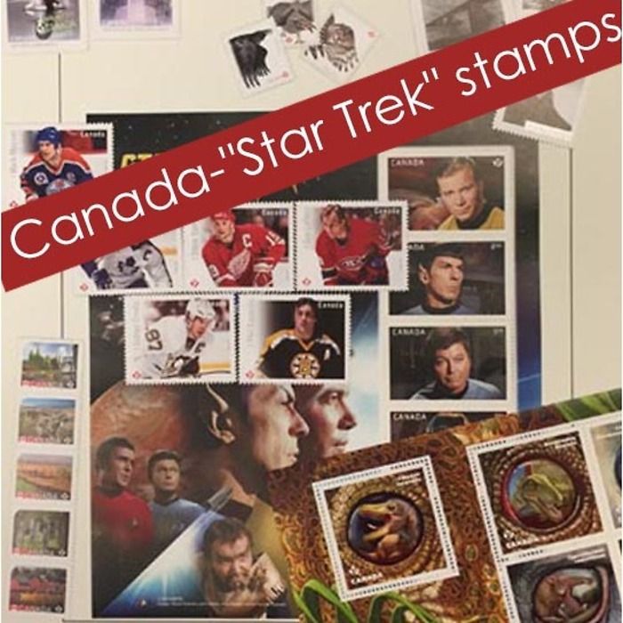 LEUCHTTURM SF Supplement Spéciales Canada-'Star Trek' 2016