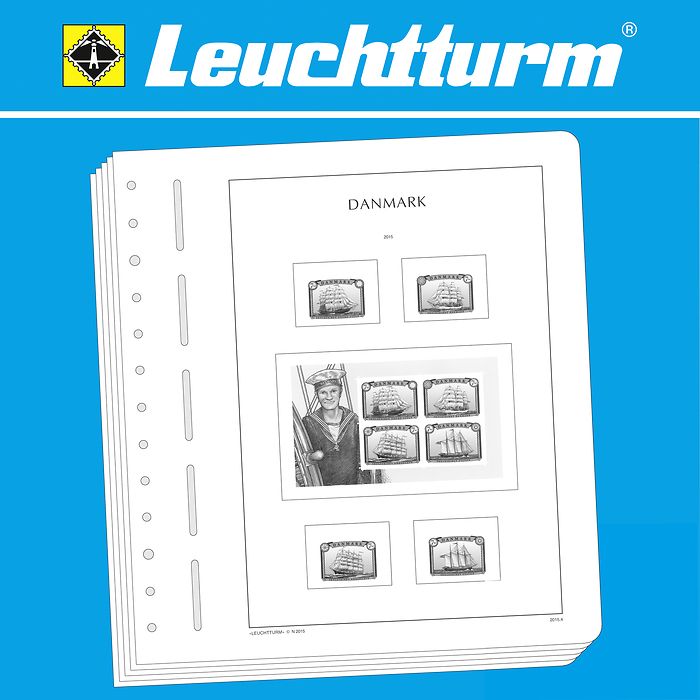 Leuchtturm feuilles complémentaires SF République Fédérale d'Allemagne 2017