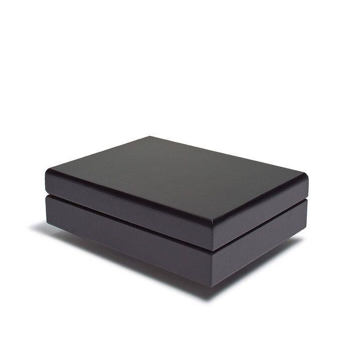Ecrin Volterra pour 1 lingot d' r façonné en blister, noir