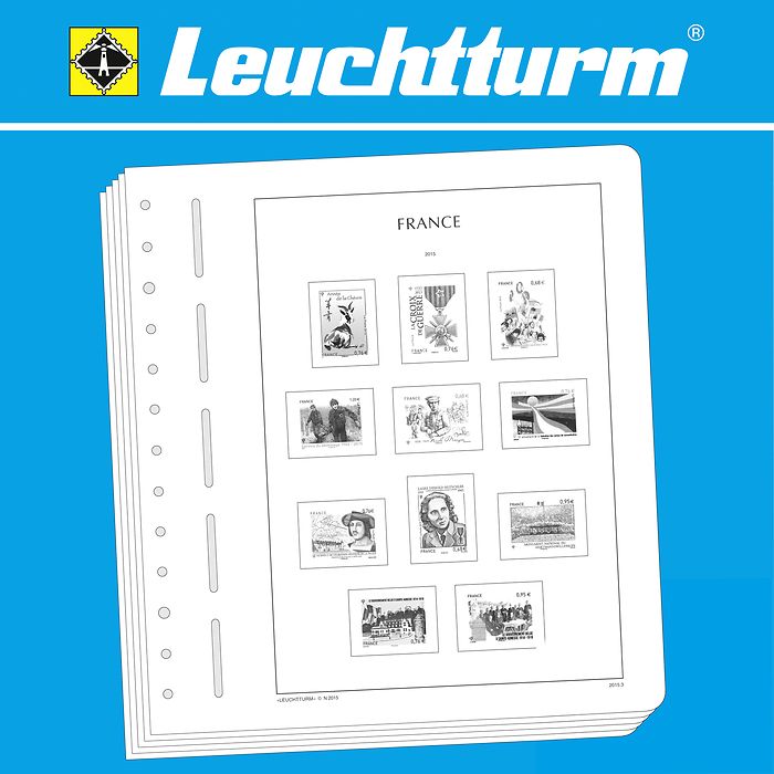 LEUCHTTURM feuilles complémentaires France 2019