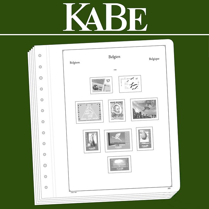 KABE feuilles complémentaires  OF Belgique 2019