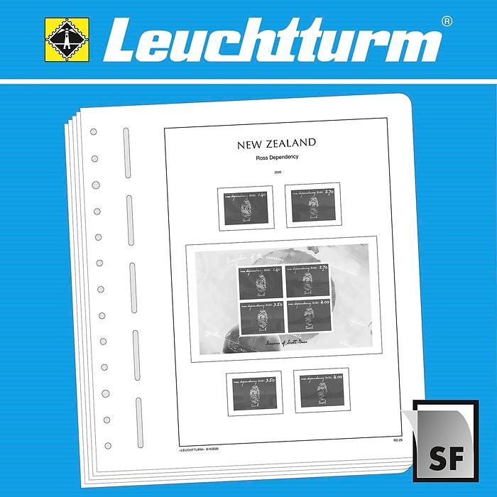 LEUCHTTURM feuilles complémentaires SF Territoires de Ross 2019