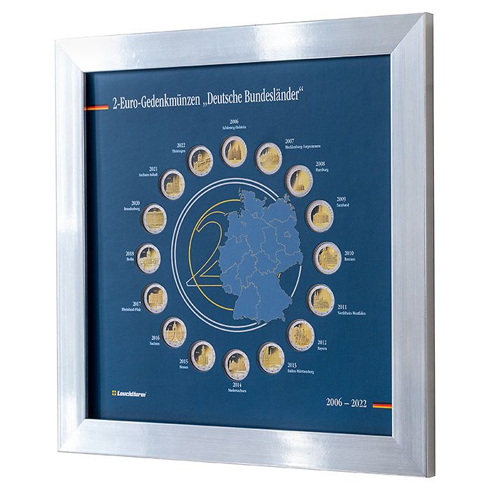 Cadre de présentation pour les 2€ Bundesländer allemands I