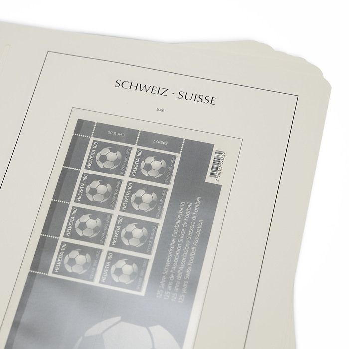 Leuchtturm feuilles complémentaires SF Suisse minifeuille 2020