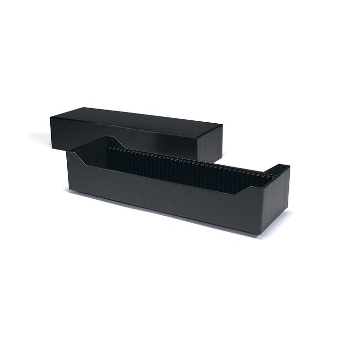 Boîte archive Logik pour 40 lingot d’or façonné en blister ou CoinCards, horizontal, noir