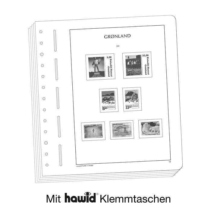 Leuchtturm feuilles complémentaires Groenland 2020