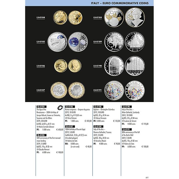 Euro Catalogue pour pièces etbillets 2022, anglais