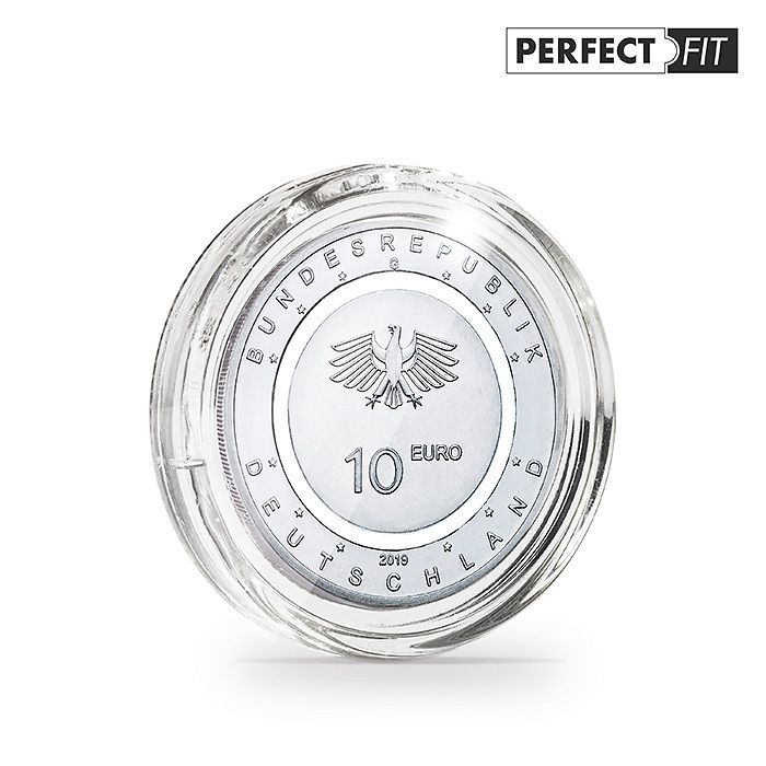 Capsules Ultra Perfect Fit pour allemandes 10 Euro (28,75 mm), paquete de 100