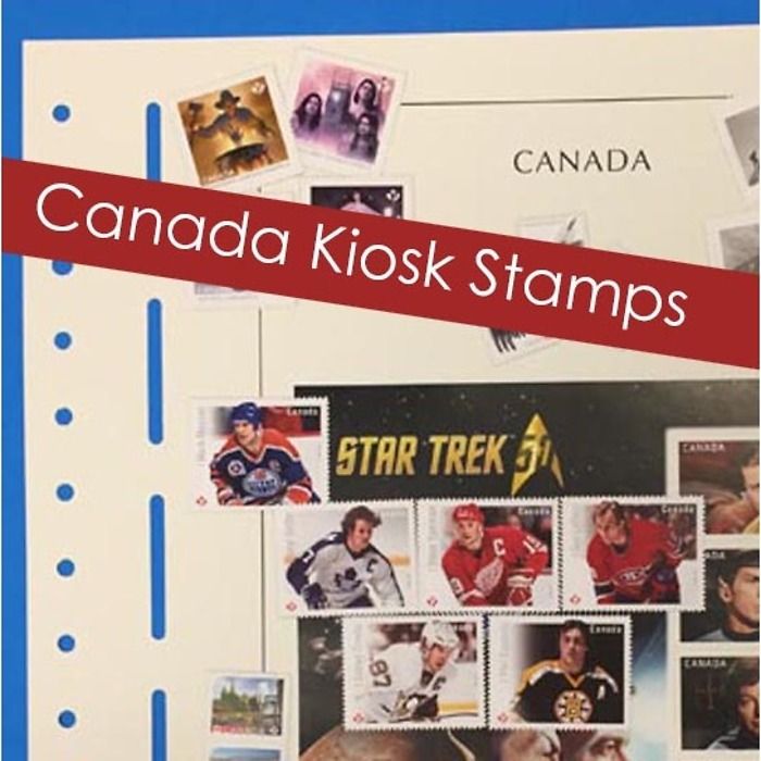 Leuchtturm feuilles complémentaires SF Canada Kiosk Stamps 2019/2020
