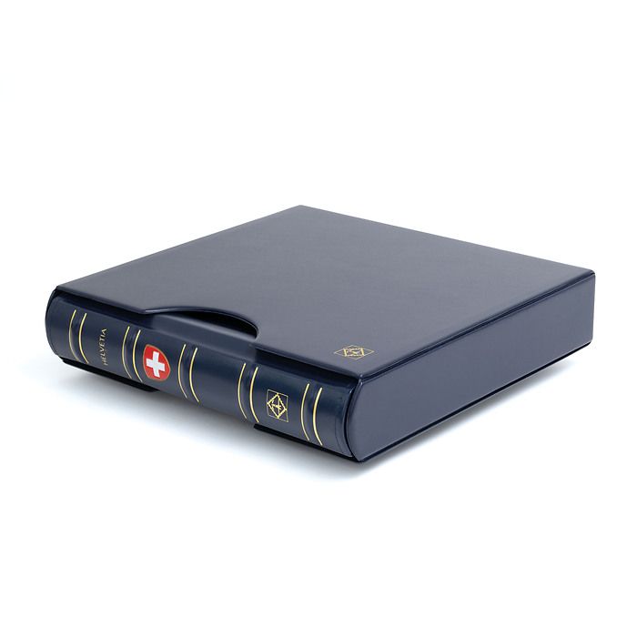 Leuchtturm Album préimprimé Perfect DP, design classique SWITZERLAND 2020-2023, bleu