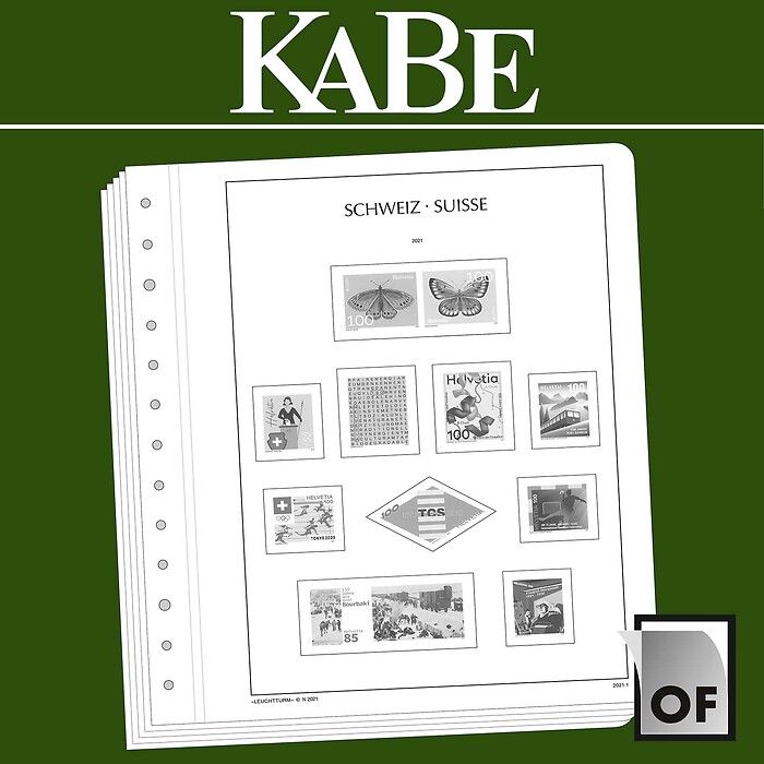 KABE feuilles complémentaires  OF Suisse 2021