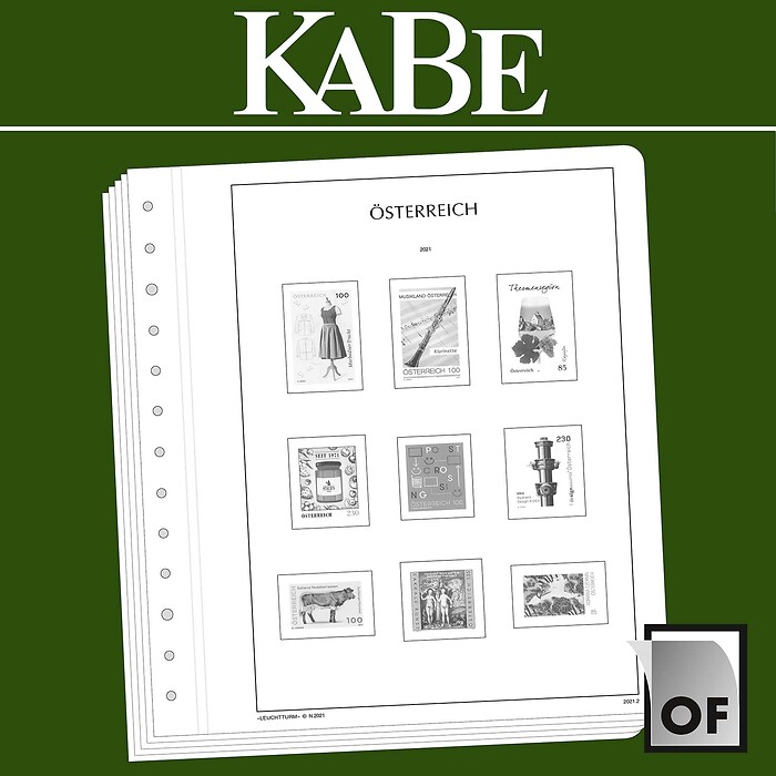 KABE feuilles complémentairesOF Autriche 2021