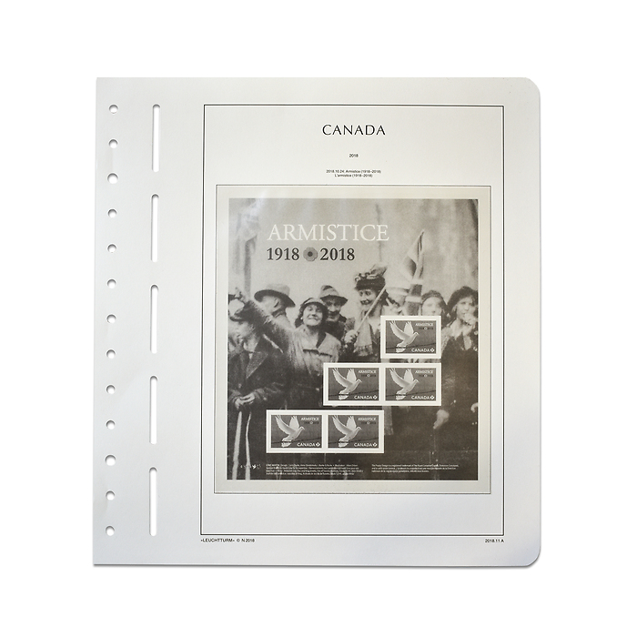 Leuchtturm feuilles complémentaires SF Canada minifeuille 2021
