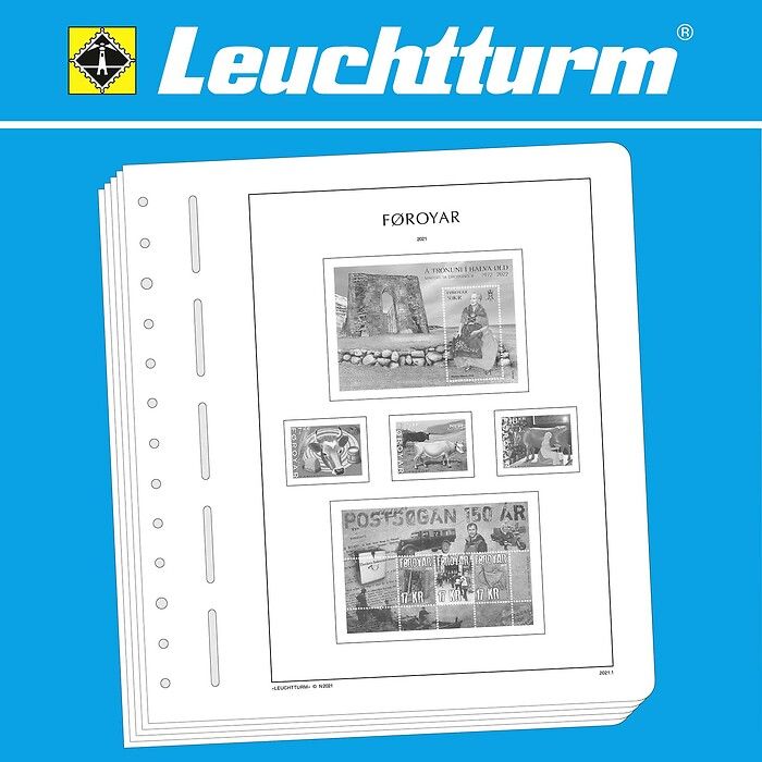Leuchtturm feuilles complémentaires Iles Féroé 2021