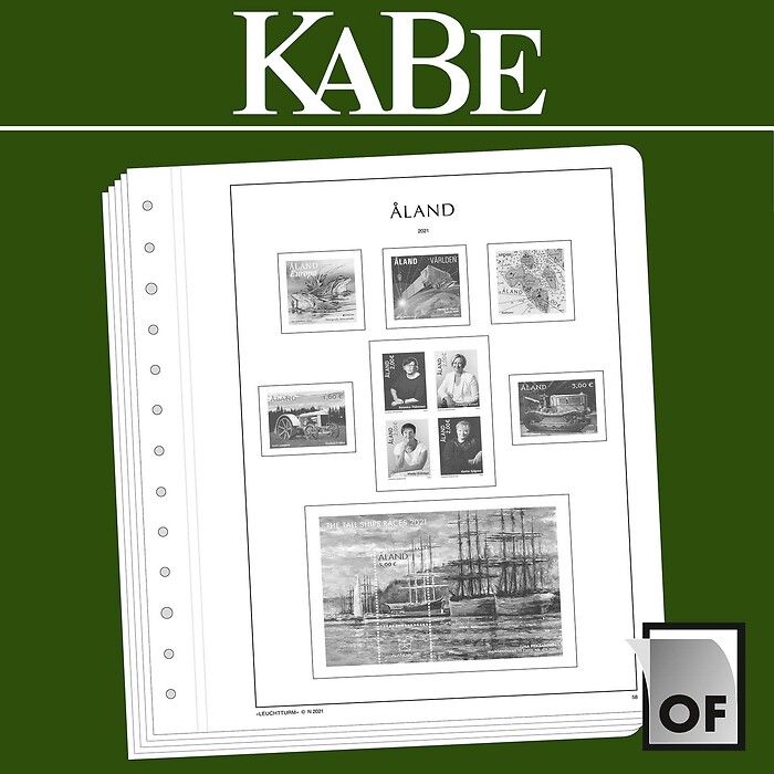 KABE feuilles complémentaires  OF Iles Âland 2021