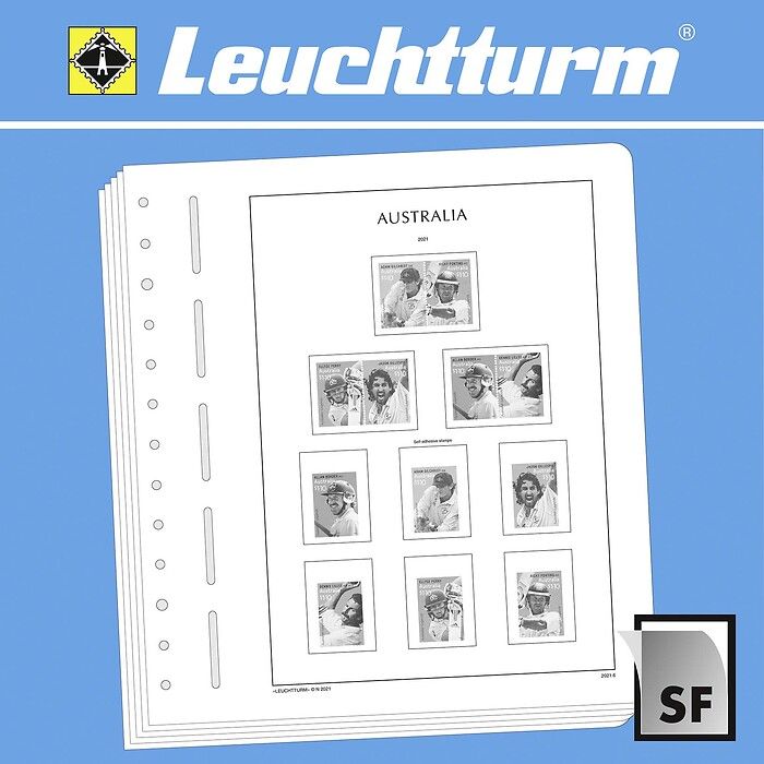 LEUCHTTURM feuilles complémentaires SF Australie 2021