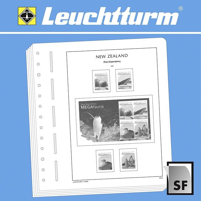 LEUCHTTURM feuilles complémentaires SF Territoires de Ross 2021