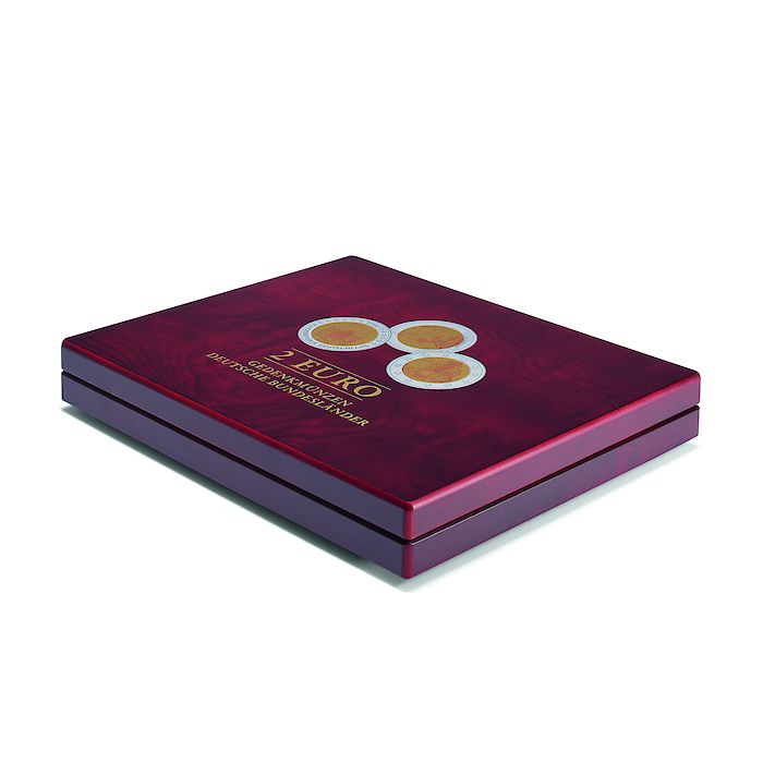 Volterra Uno - Coffret Numismatique pour 16x commémoratives  de 2€ allemandes en capsules