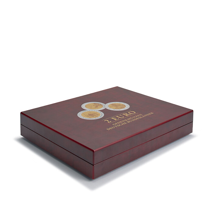 Volterra Trio - Coffret numismatique pour 80x 2€ états fédéraux allemands en capsules