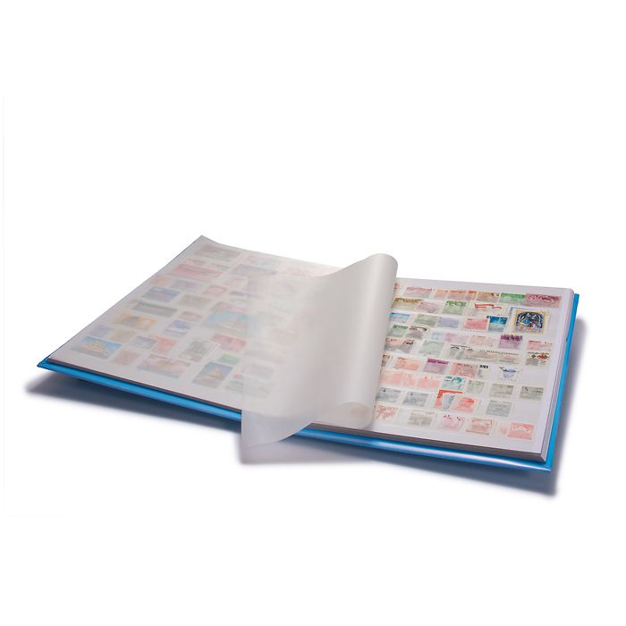 Classeur Retro DIN A4, 16 pages blanches, couverture non matelassée