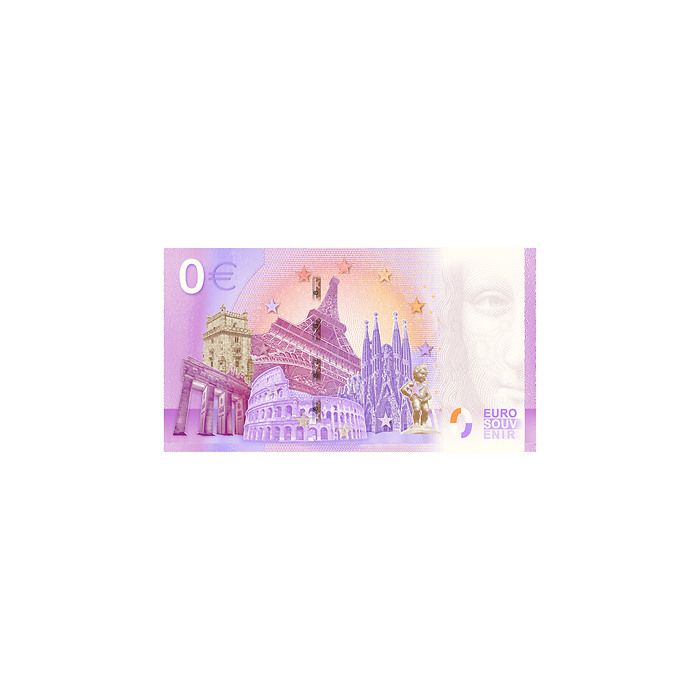 Leuchtturm billet-souvenir de zéro euro « Brandaris »