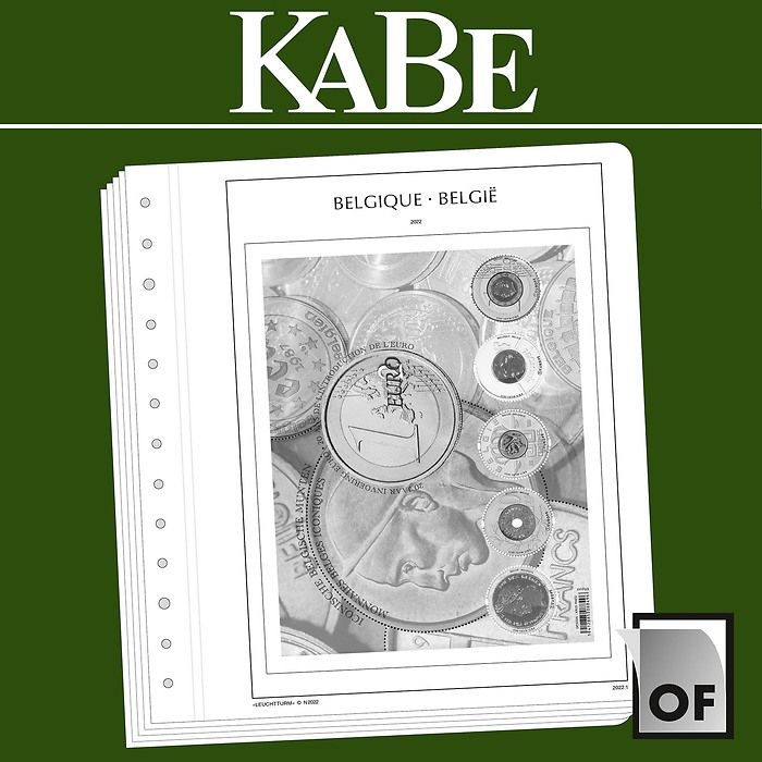 KABE feuilles complémentaires  OF Belgique 2022