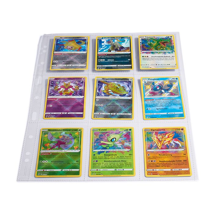 Grande Easy pochettes plastiques, toploading, transparentes, 10 pièces