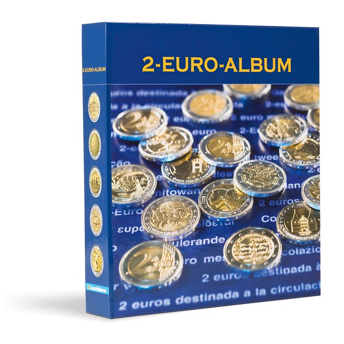 Album NUMIS pour pièces de 2 euros commémoratives de toute la zone euro, fra/angl, tome 9