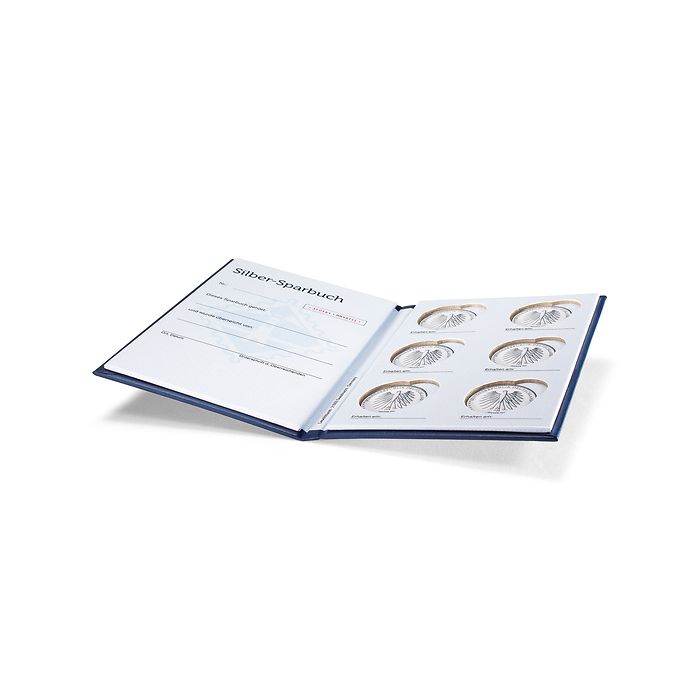 Presso Album d’Epargne argent  pour 8 x 20€ commémoratives Allemagne, en bleu