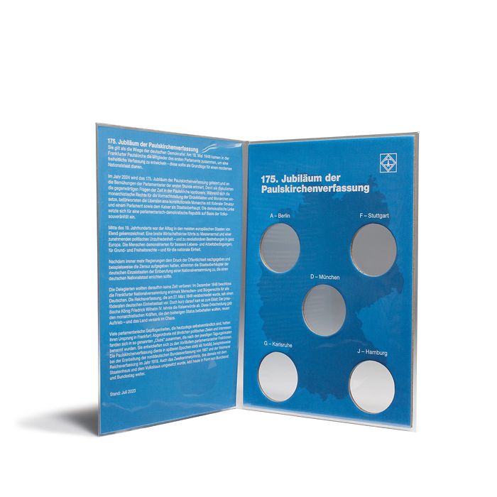 Carte de allemand 2 Euros 2024 (175. Jubiläum der Paulskirchenverfassung)