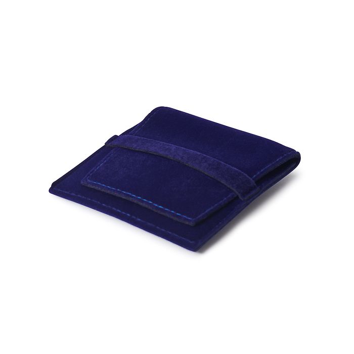 Pochette Premium pour une pièce de monnaie jusqu'à 50 mm (avec ou sans capsule), bleu