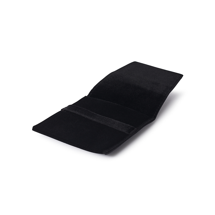 Pochette Premium pour une pièce de monnaie jusqu'à 50 mm (avec ou sans capsule), noir