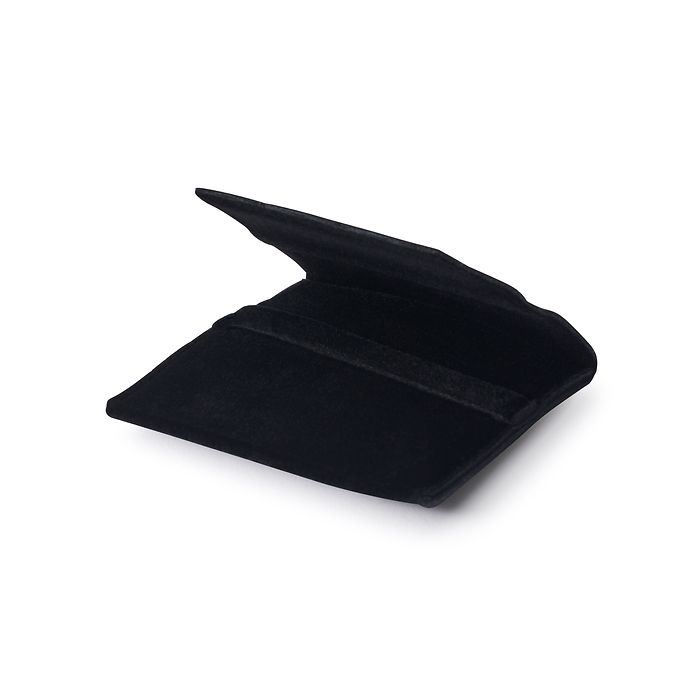 Pochette Premium pour une pièce de monnaie jusqu'à 50 mm (avec ou sans capsule), noir
