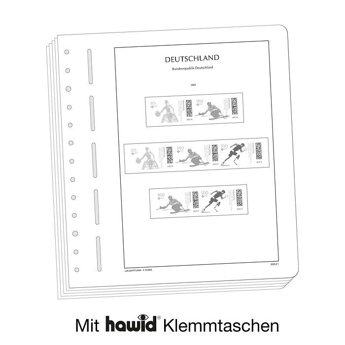 Leuchtturm SF Supplement RFA combinaisons de timbres 2023