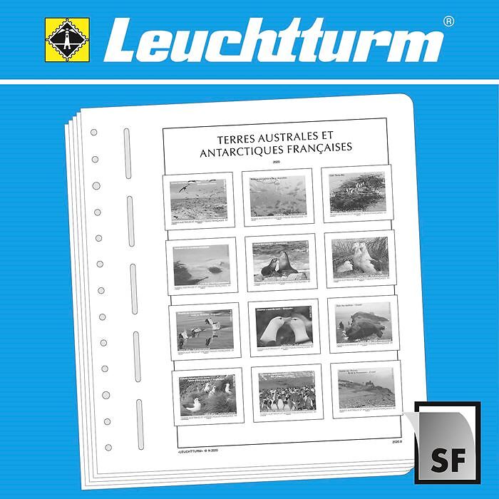Leuchtturm feuilles complémentaires SF Territoire antarctique français 2023