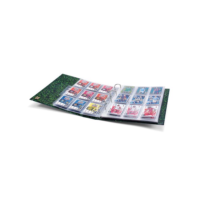 Franz Pro album de cartes de foot à collectionner inclus 5 Grande Pro pochettes transparen