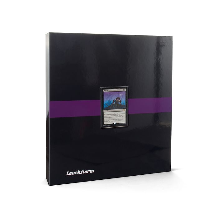 Album Trading Card Pro Fantasy  inclus 5 Grande Pro pochettes noir