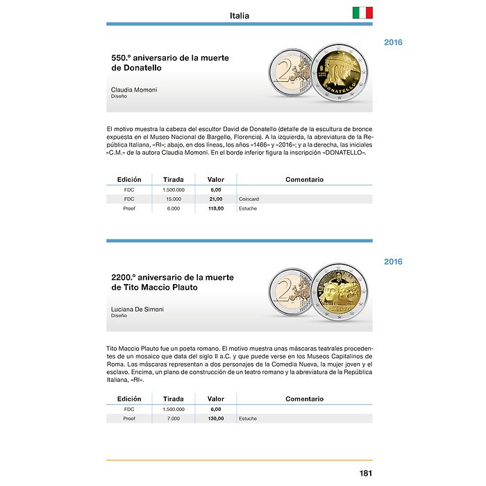 2-Euro-catalogue 2025 Espagnol