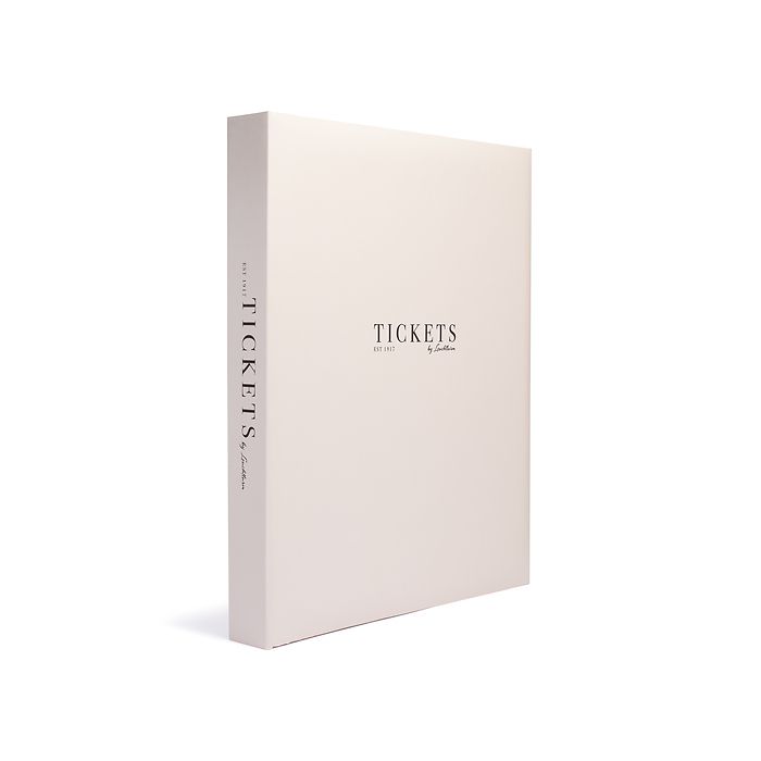 Memories album pour 148 billets et entrées