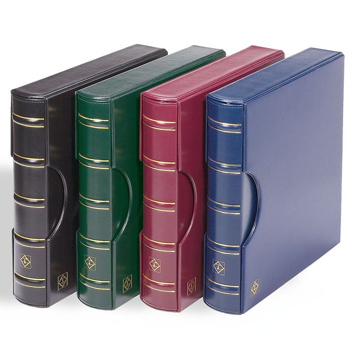 Leuchtturm Reliure à anneaux Excellent, design classic avec  étui de protection